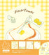 Freshly Baked Bread Town Memo Pad - Asago Pan (Toast) - Furukawa Shiko - Default Title by Techo Treats Stationery