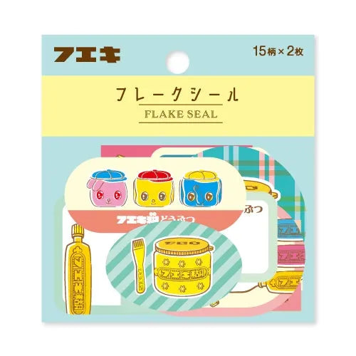 Fueki 100th Anniversary Flake Seal (B) - Default Title by Techo Treats Stationery