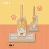 Fukimaru Cat Desktop Cleaner - Brown Tabby - Sun-Star Stationery - Default Title by Techo Treats Stationery