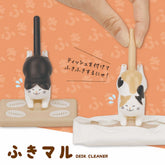 Fukimaru Cat Desktop Cleaner - Brown Tabby - Sun-Star Stationery - Default Title by Techo Treats Stationery