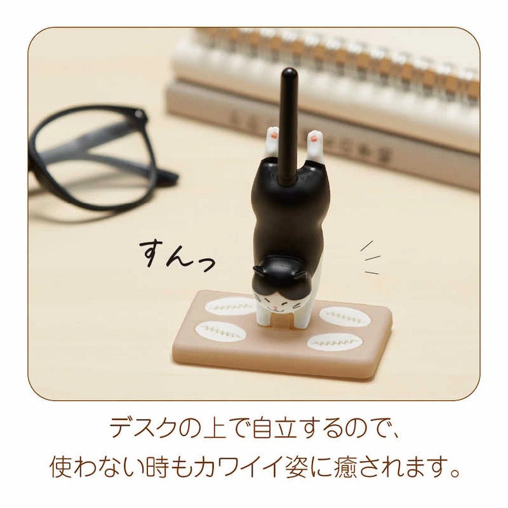 Fukimaru Cat Desktop Cleaner - Mackerel Tabby - Sun-Star Stationery - Default Title by Techo Treats Stationery