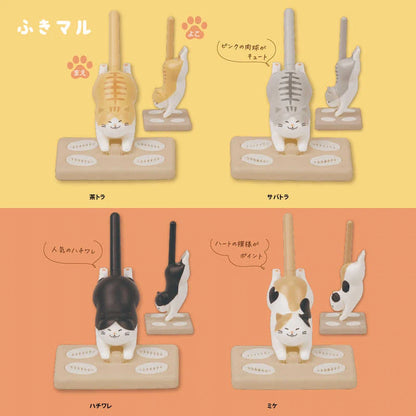 Fukimaru Cat Desktop Cleaner - Tuxedo Cat - Sun-Star Stationery - Default Title by Techo Treats Stationery