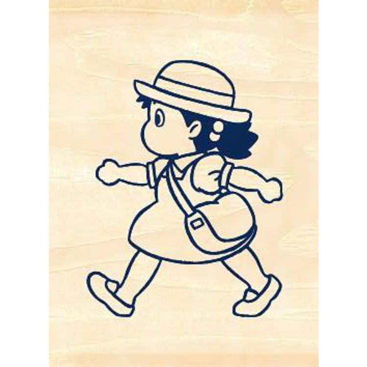 Ghibli x MT Pal Rubber Stamp - Mei-chan - Techo Treats