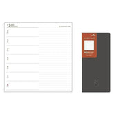 GLOIRE 2024 Dated Notebook - Standard Size - Weekly Left - Techo Treats