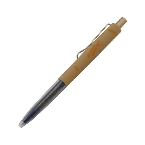 Greeful American Vintage Ballpoint Pen 0.7mm - Komamono Lab - Beige x Navy by Techo Treats Stationery