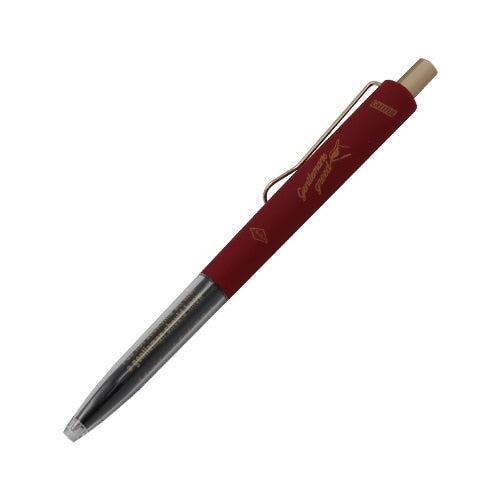 Greeful American Vintage Ballpoint Pen 0.7mm - Komamono Lab - Beige x Navy by Techo Treats Stationery
