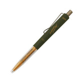 Greeful American Vintage Ballpoint Pen 0.7mm - Komamono Lab - Khaki x Mustard by Techo Treats Stationery