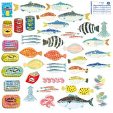 Greeting Life Box Seal - Fish - Default Title by Techo Treats Stationery