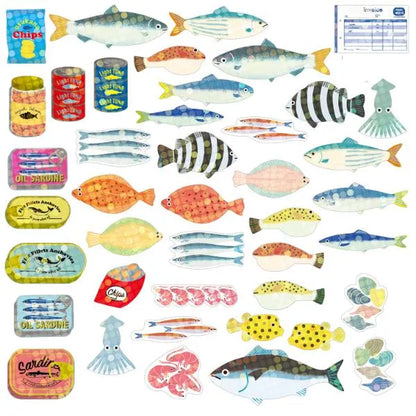 Greeting Life Box Seal - Fish - Default Title by Techo Treats Stationery