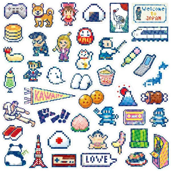 Greeting Life Box Seal - Japan - Default Title by Techo Treats Stationery