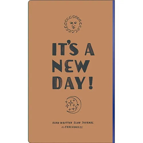 Greeting Life Slow Journal - Chalkboy (Brown) - Default Title by Techo Treats Stationery