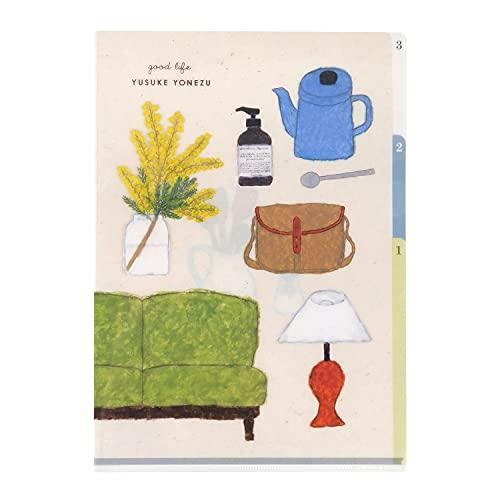 Greeting Life Yusuke Yonezu A4 3-Pocket Clear Folder - Default Title by Techo Treats Stationery