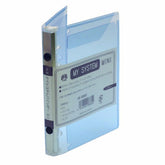 H.S. My System Binder - Mini 6 | A7 Pocket Size (4 colors) - Clear by Techo Treats Stationery