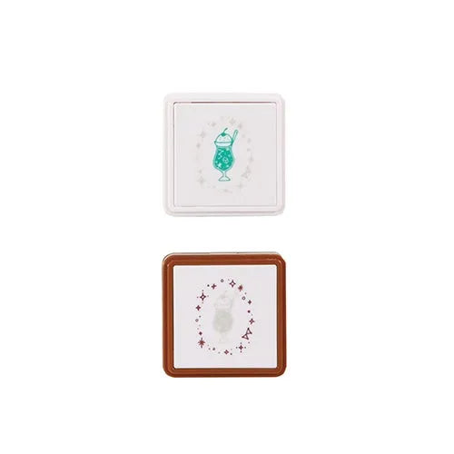 Hancoco 2-in-1 Layer Stamp - Cream Soda - Kutsuwa - Default Title by Techo Treats Stationery