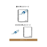 Hancoco 2-in-1 Layer Stamp - Girl and Notebook - Kutsuwa - Default Title by Techo Treats Stationery