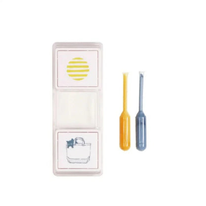 Hancoco slide 2-in-1 Layer Stamp - Cat in Bag - Kutsuwa - Default Title by Techo Treats Stationery