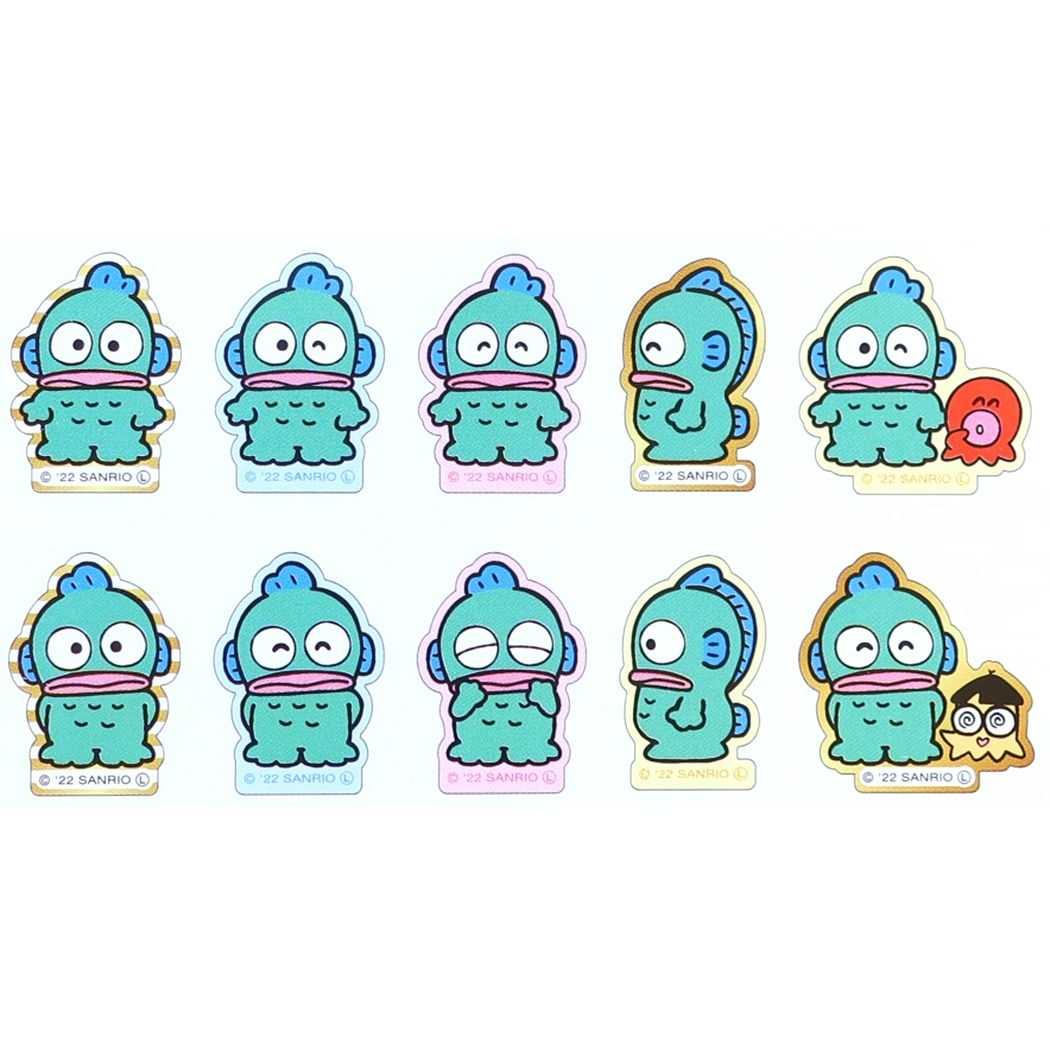 Hangyodon Flake Stickers (HG) - Techo Treats