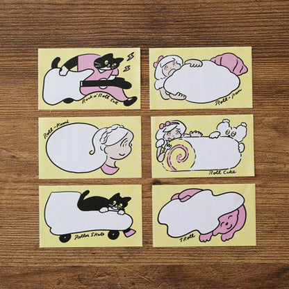 Heisuke Kitazawa Roll Sticky Notes - all roll fusen - TEGAMISHA - Default Title by Techo Treats Stationery