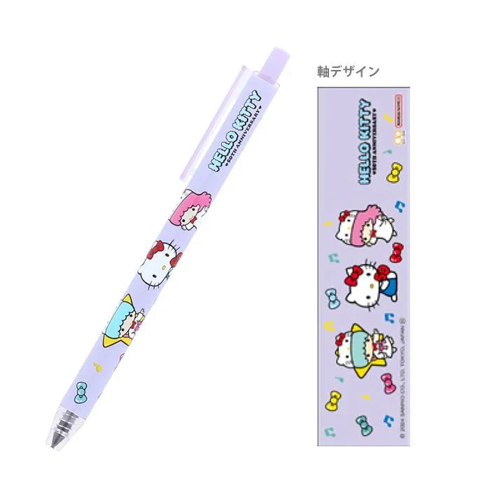 Hello Kitty 50th Anniversary metacil light knock (D) - Sun-Star Stationery - Default Title by Techo Treats Stationery