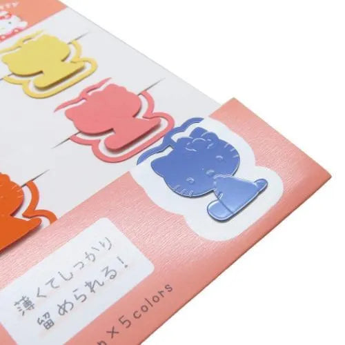 Hello Kitty Character Flat Clips - KAMIO JAPAN - Default Title by Techo Treats Stationery