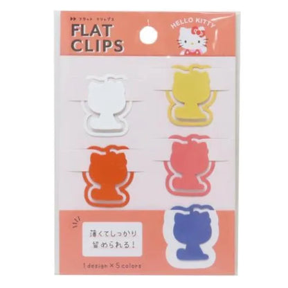 Hello Kitty Character Flat Clips - KAMIO JAPAN - Default Title by Techo Treats Stationery