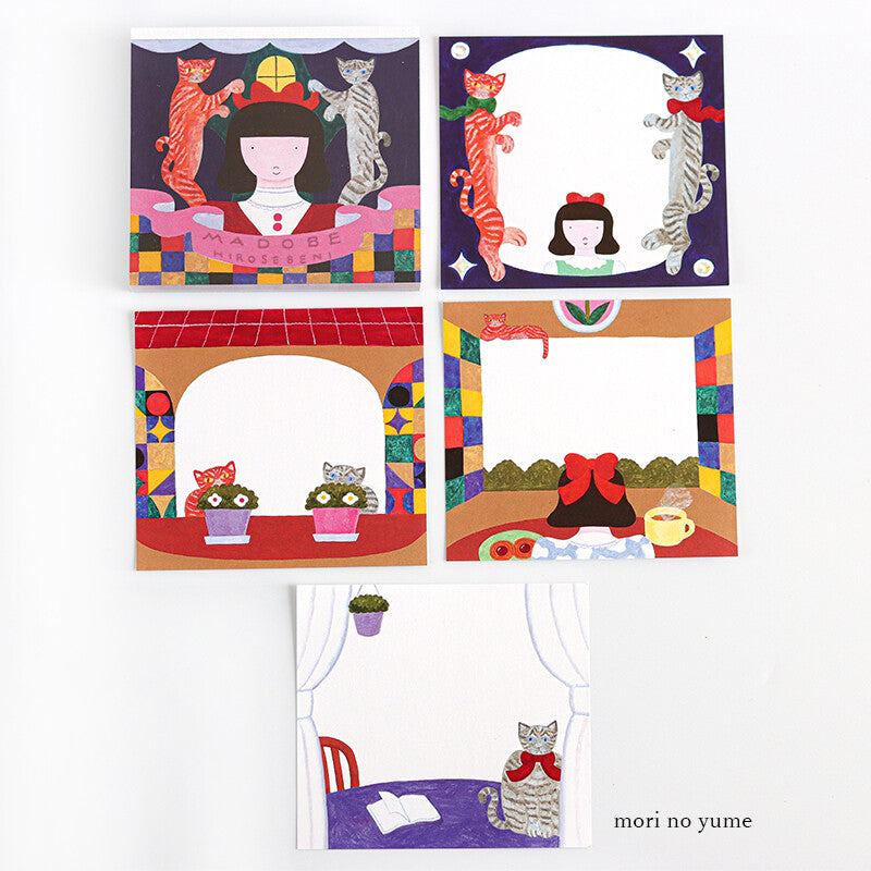 hirose beni Block Memo - MADOBE - cozyca products - Default Title by Techo Treats Stationery