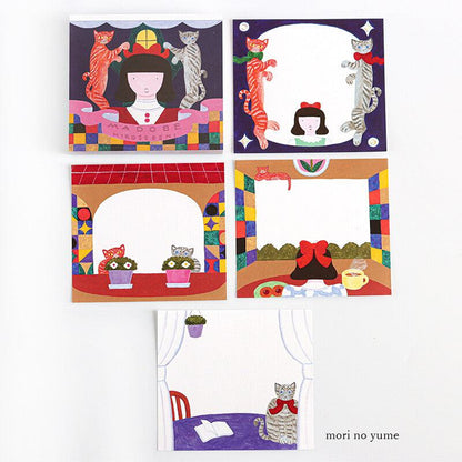 hirose beni Block Memo - MADOBE - cozyca products - Default Title by Techo Treats Stationery