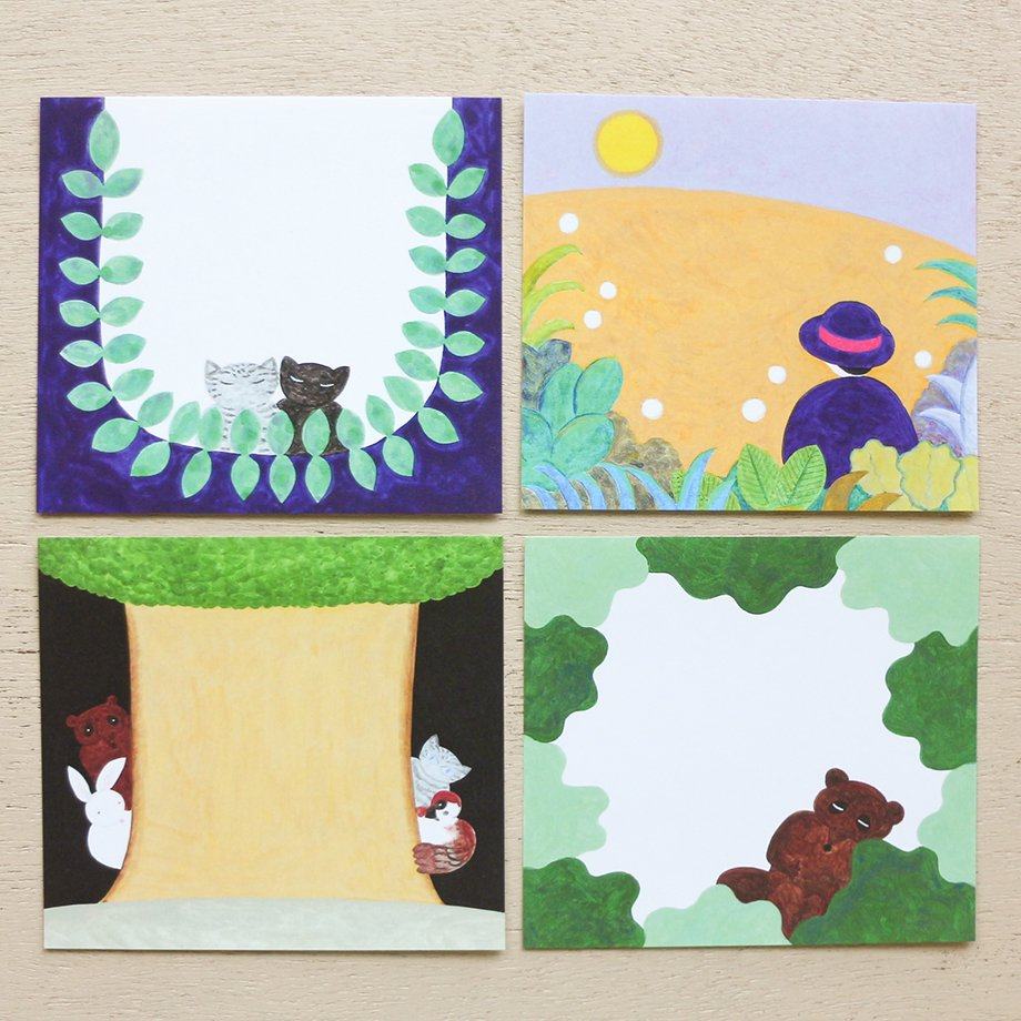 hirose beni Block Memo - mori no yume - cozyca products - Default Title by Techo Treats Stationery