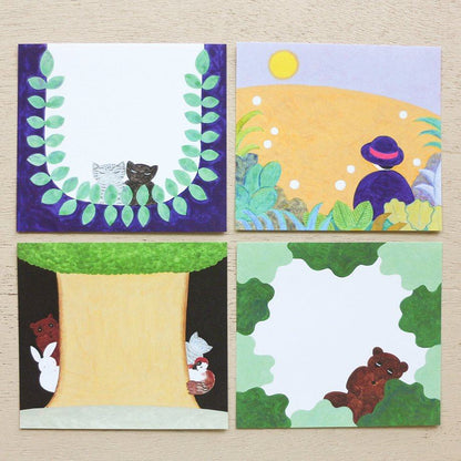 hirose beni Block Memo - mori no yume - cozyca products - Default Title by Techo Treats Stationery