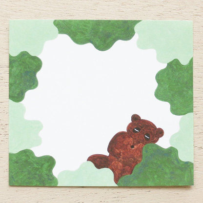 hirose beni Block Memo - mori no yume - cozyca products - Default Title by Techo Treats Stationery