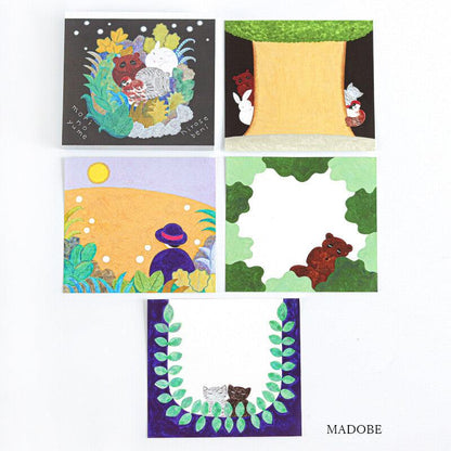 hirose beni Block Memo - mori no yume - cozyca products - Default Title by Techo Treats Stationery