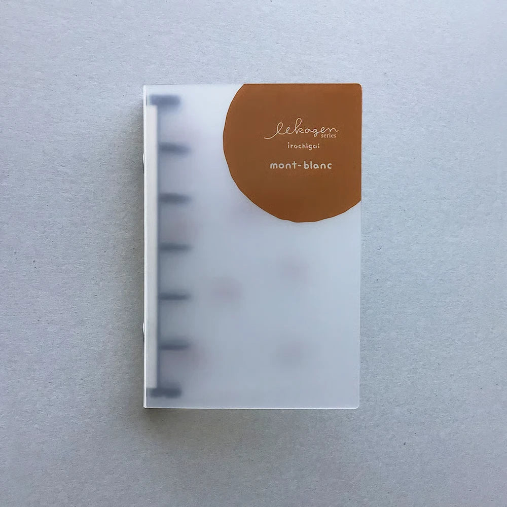 iikagen Series Micro 5 Mini Binder - Mont Blanc - Nagahashi Printing - Default Title by Techo Treats Stationery