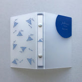 iikagen Series Micro 5 Mini Binder - Mount Fuji - Nagahashi Printing - Default Title by Techo Treats Stationery