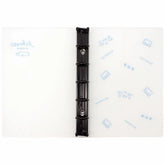 iikagen Series Micro 5 Mini Binder - Polar Bear - Nagahashi Printing - Default Title by Techo Treats Stationery