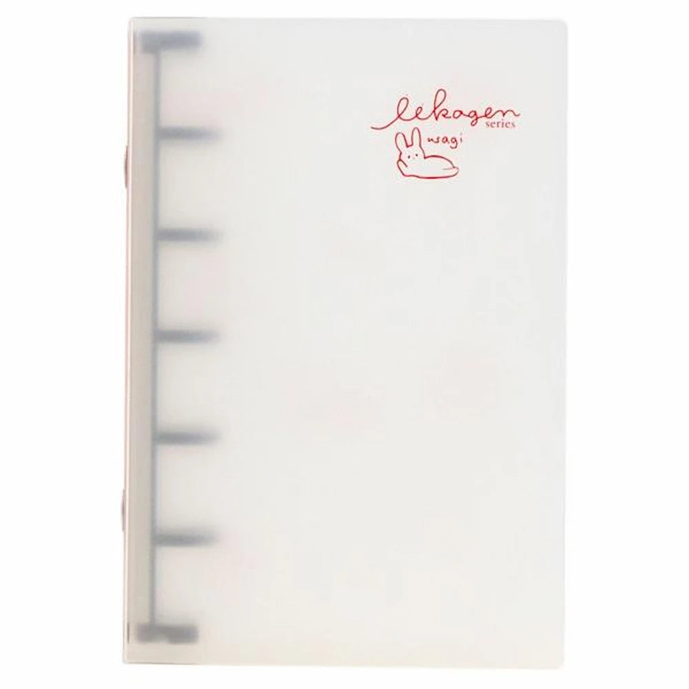 iikagen Series Micro 5 Mini Binder - Rabbit - Nagahashi Printing - Default Title by Techo Treats Stationery