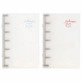 iikagen Series Micro 5 Mini Binder - Rabbit - Nagahashi Printing - Default Title by Techo Treats Stationery