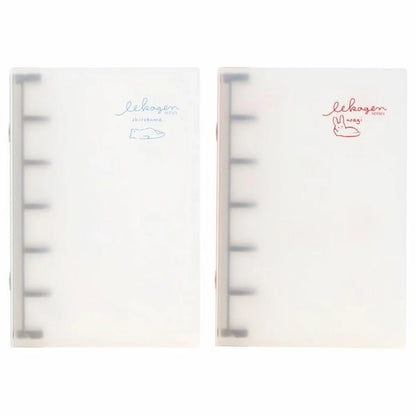 iikagen Series Micro 5 Mini Binder - Rabbit - Nagahashi Printing - Default Title by Techo Treats Stationery