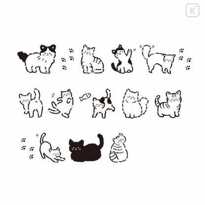 CORO-RE PLUS Rolling Stamp - CAT - KAMIO JAPAN