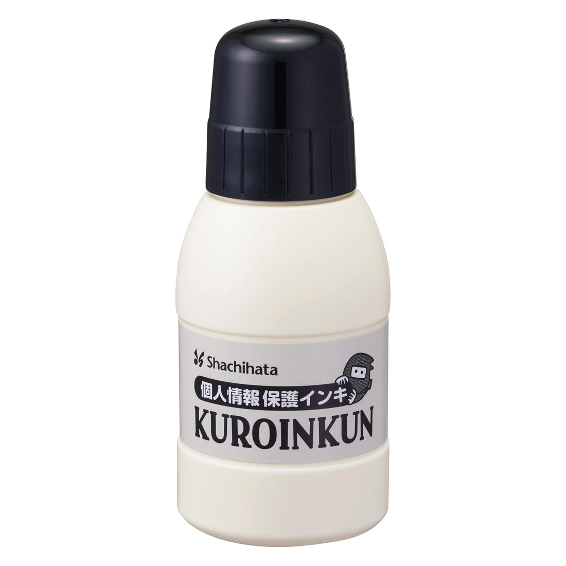 Shichihata KUROINKUN Identity Protection Stamp - Water-based Pigment Black Ink