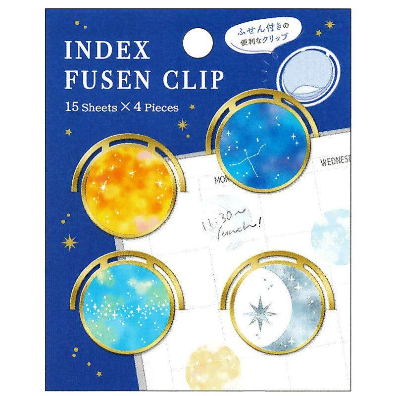 Index Sticky Notes Clip - HOROSCOPE - KAMIO JAPAN - Default Title by Techo Treats Stationery
