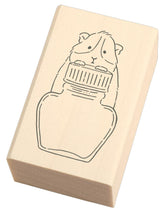 Ink Pal Rubber Stamp - Guinea Pig and Ink - Techo Treats