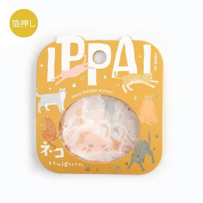 IPPAI Deco Sticker - Full of Cats - Techo Treats