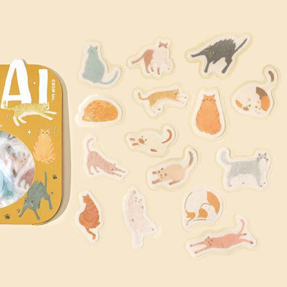 IPPAI Deco Sticker - Full of Cats - Techo Treats