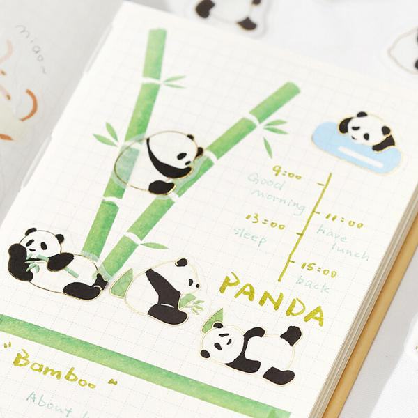 IPPAI Deco Sticker - Full of Pandas - Techo Treats