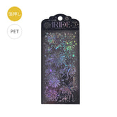 IRIDE Aurora Foil Clear Sticker Vol.2 - Fireworks - Techo Treats