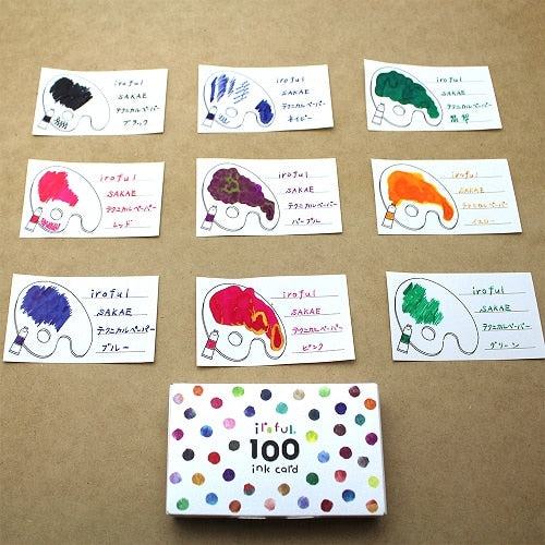 iroful ink card - Sakae Technical Paper - Default Title by Techo Treats Stationery