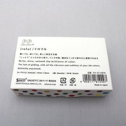 iroful ink card - Sakae Technical Paper - Default Title by Techo Treats Stationery