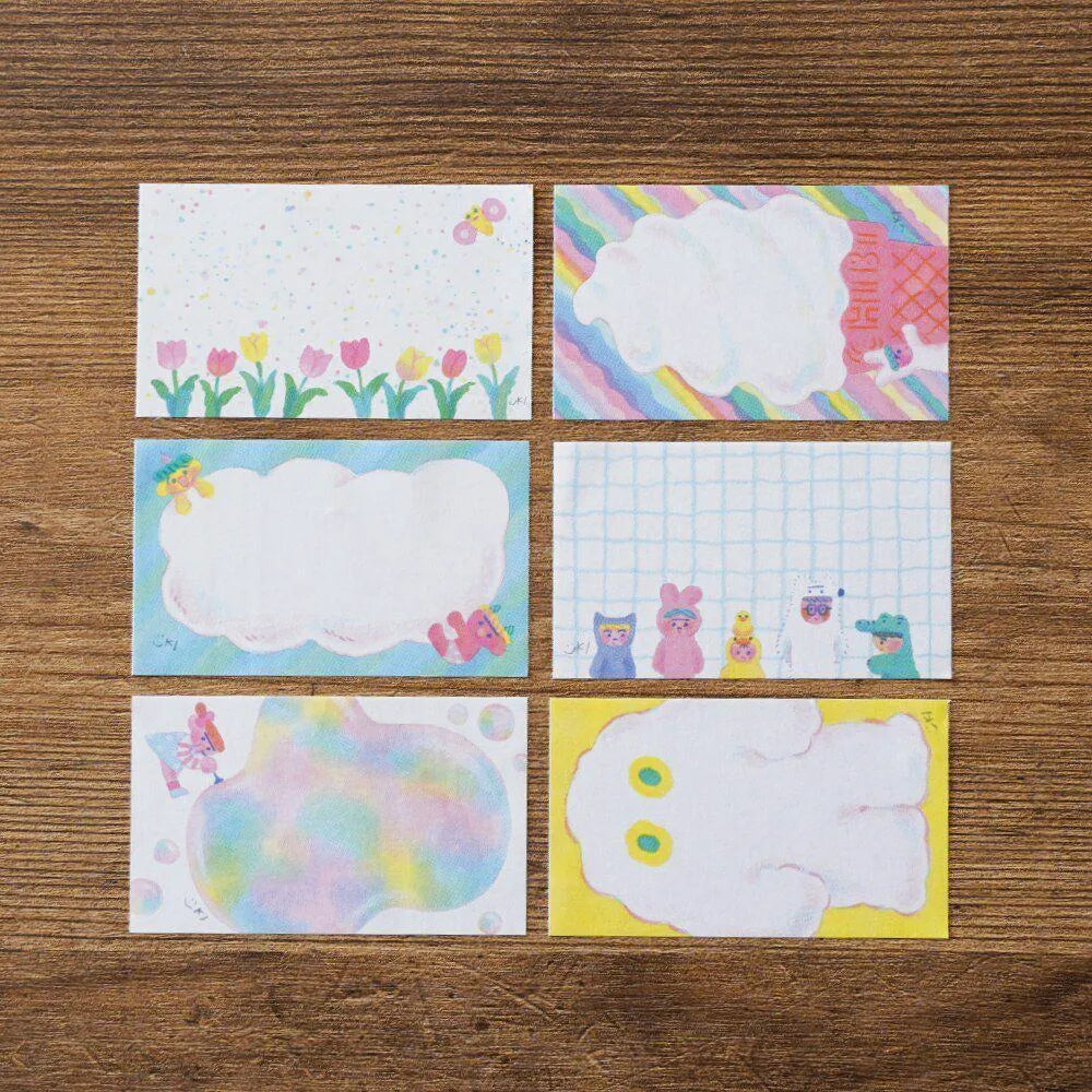 ITOI YUKI Roll Sticky Notes - Mini Roll Memo Notes - TEGAMISHA - Default Title by Techo Treats Stationery