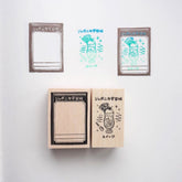 Japonica Study Notebook Rubber Stamp Set - Flower - Showa Note - Default Title by Techo Treats Stationery