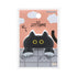 JITTOME Cat Shape Die-cut Clip - Black - Sun-Star Stationery - Default Title by Techo Treats Stationery